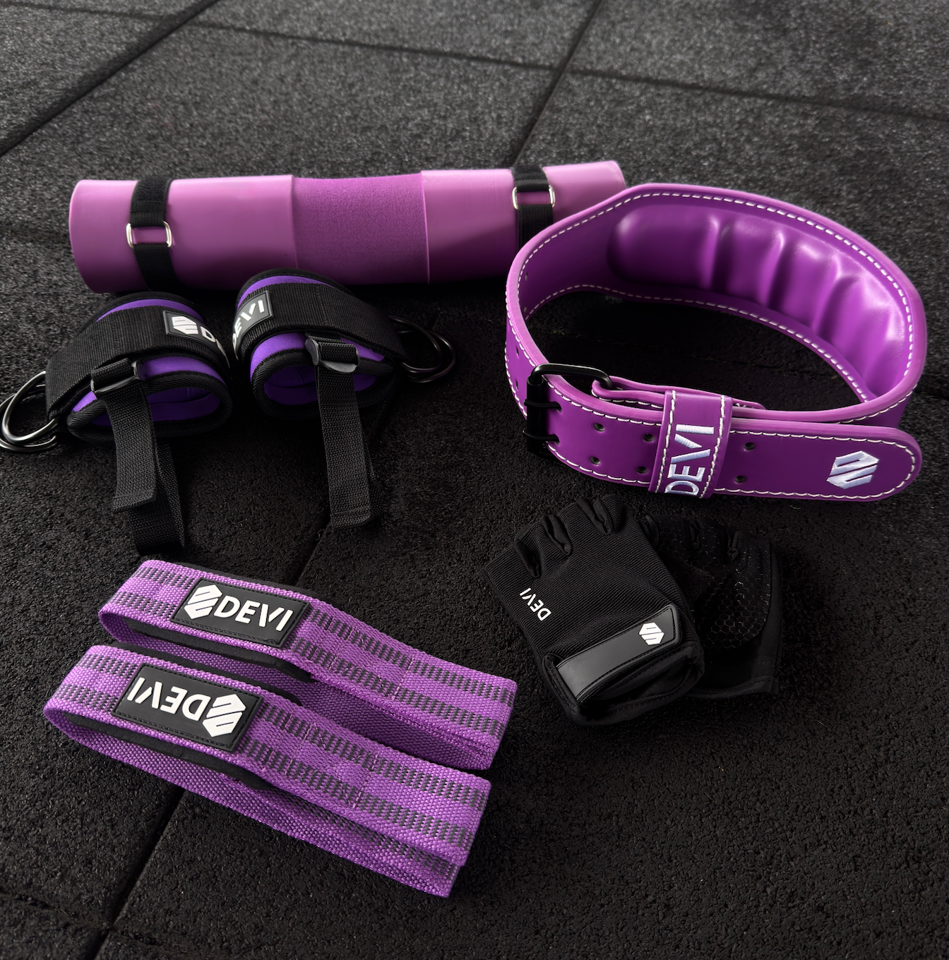 KIT GYMRAT- MORADO
