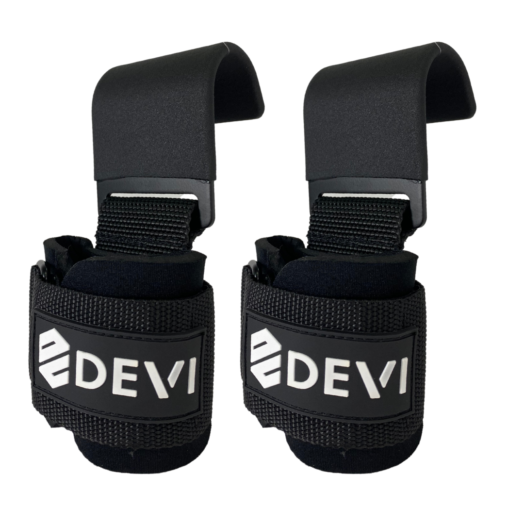 GANCHOS DE ACERO DEVI HOOKS- NEGRO
