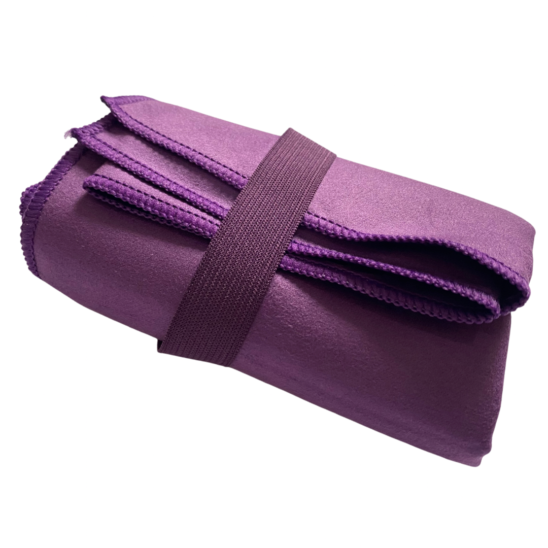 TOALLA MICROFIBRA- MORADO