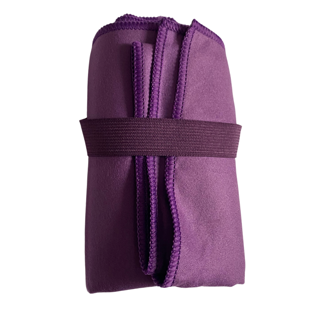 TOALLA MICROFIBRA- MORADO
