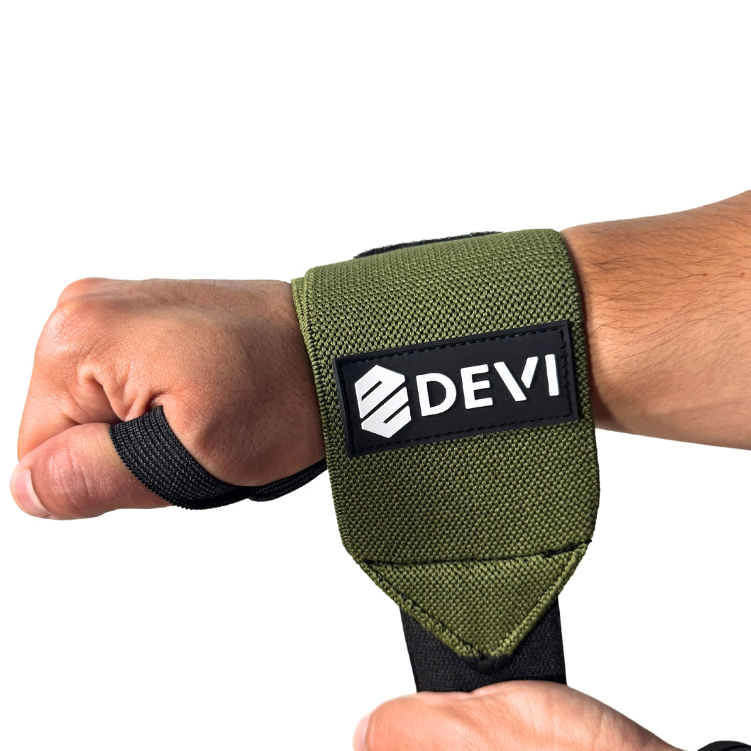 MUÑEQUERAS ELÁSTICAS- NEGRO