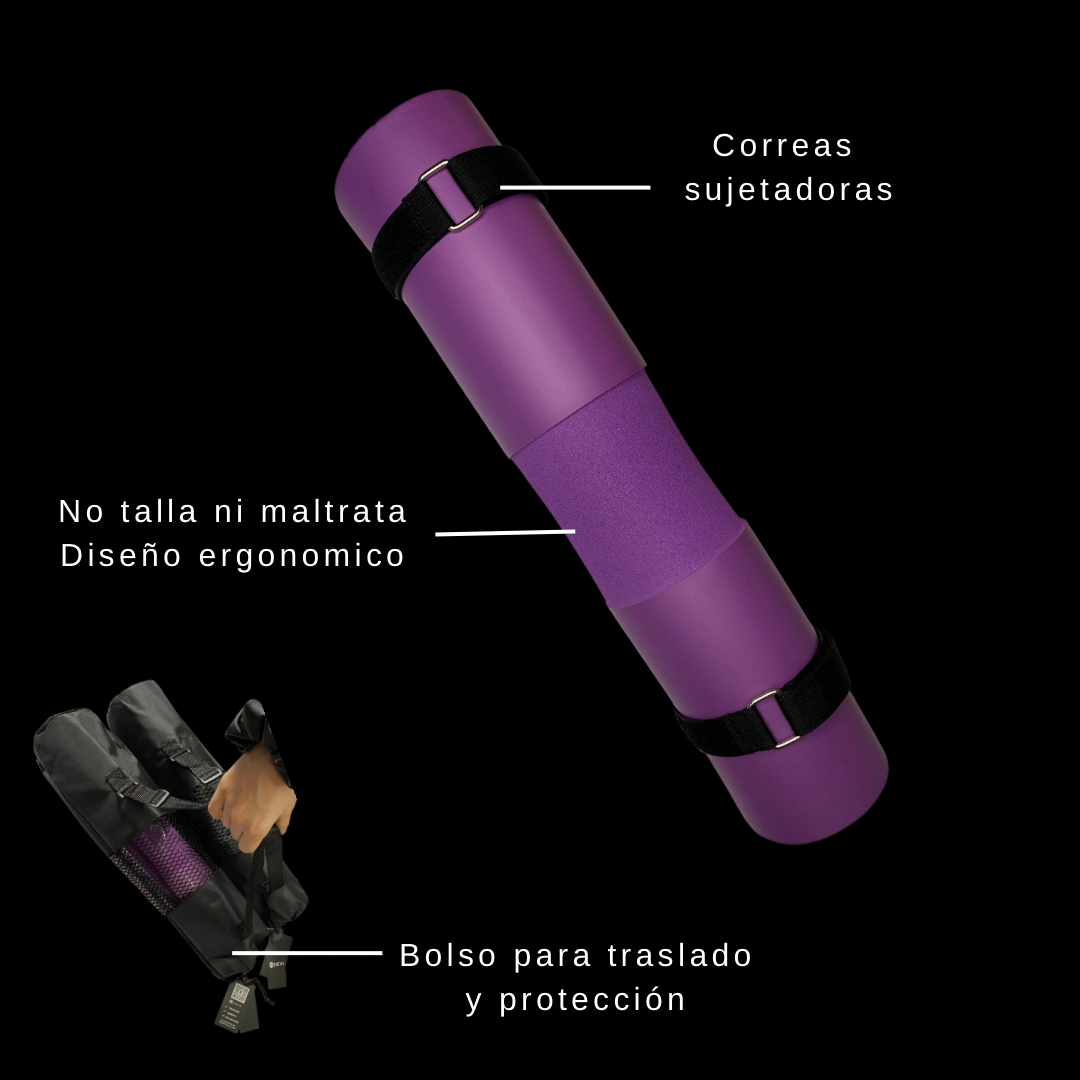 BARBELL PAD PARA LA BARRA- NEGRO