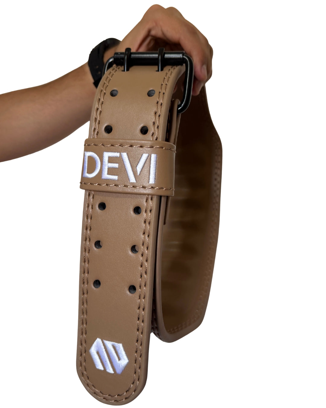 CINTURON CUERO 7MM GYM- MORADO