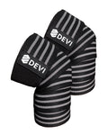 RODILLERAS VENDA GYM- NEGRO/GRIS